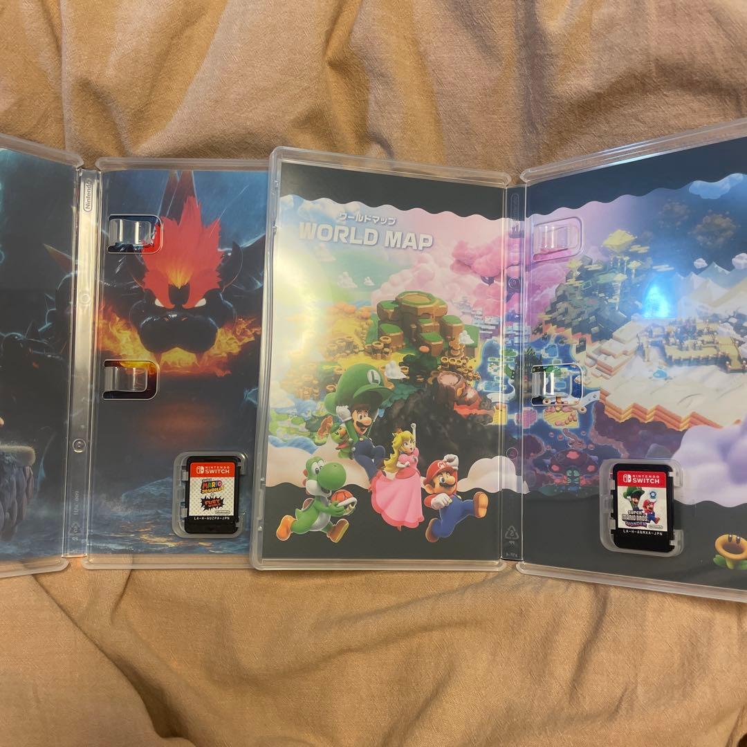 Nintendo Switch super mario 3D World +super mario wonder