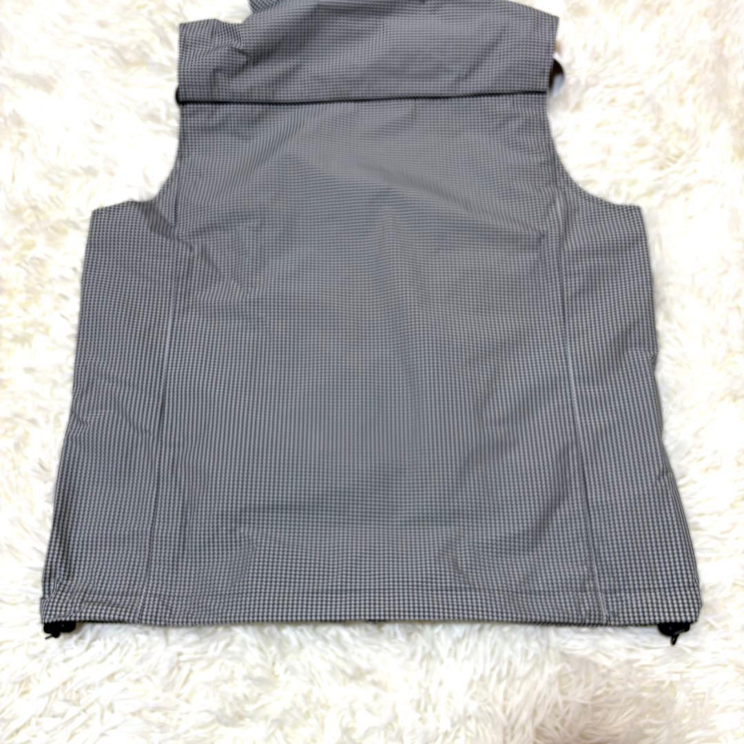 タグ付き BURBERRY BLACK LABEL ノースリーブパーカーベスト