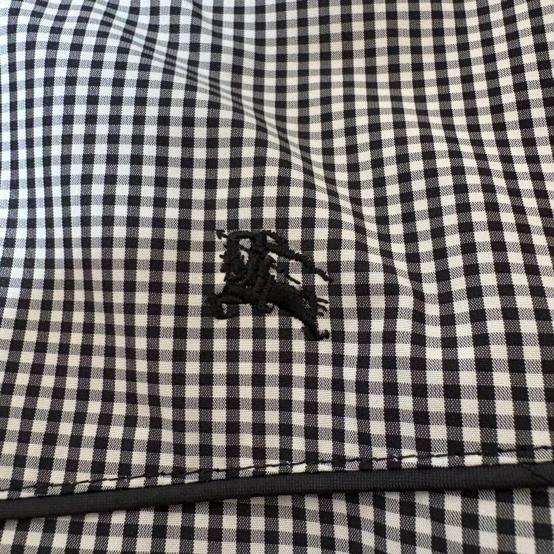 タグ付き BURBERRY BLACK LABEL ノースリーブパーカーベスト