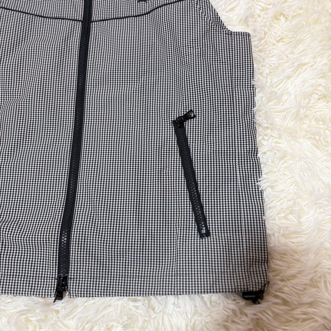 タグ付き BURBERRY BLACK LABEL ノースリーブパーカーベスト