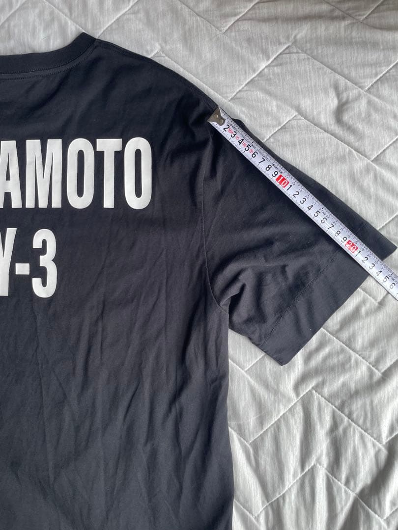 Y-3 ブラック Tシャツ Mサイズ YOHJI YAMAMOTO