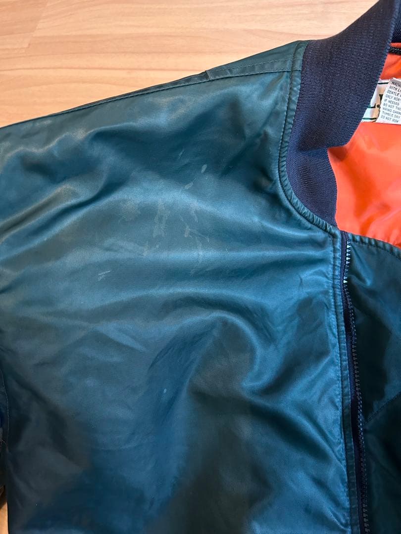 a*e様 LLBean MA-1 フライトジャケットXL 90s エルエルビーン