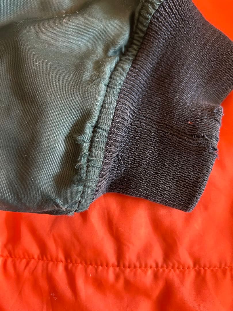 a*e様 LLBean MA-1 フライトジャケットXL 90s エルエルビーン