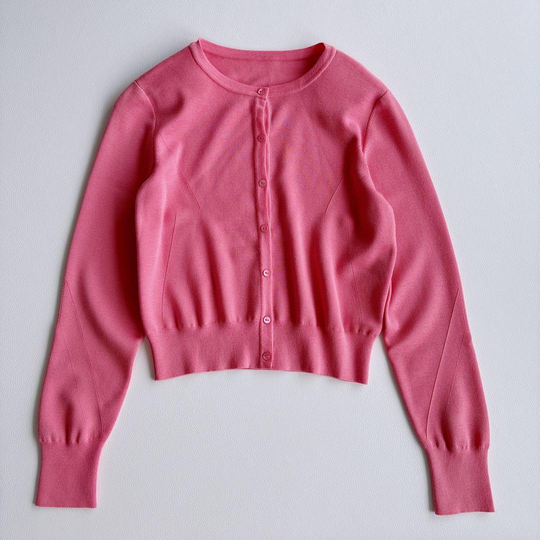 極美品✨近年✨FOXEY フォクシー　カーディガン　トレフル　フランボワーズ