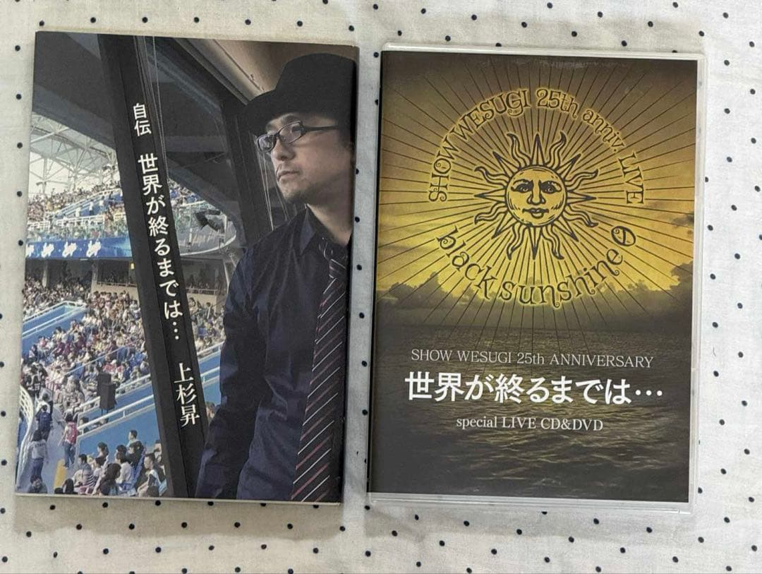 上杉昇 25th BOX 自伝 CD DVD 世界が終わるまでは WANDS