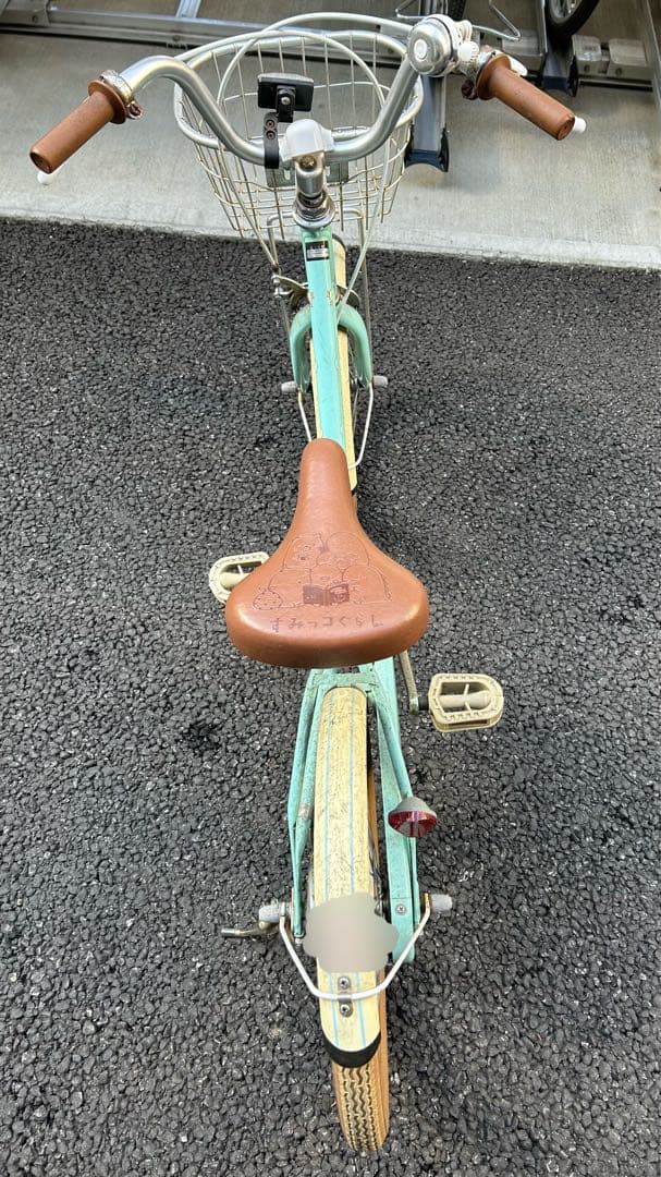 【直接引き取りのみ】すみっコぐらし 自転車 18インチ 補助輪有り
