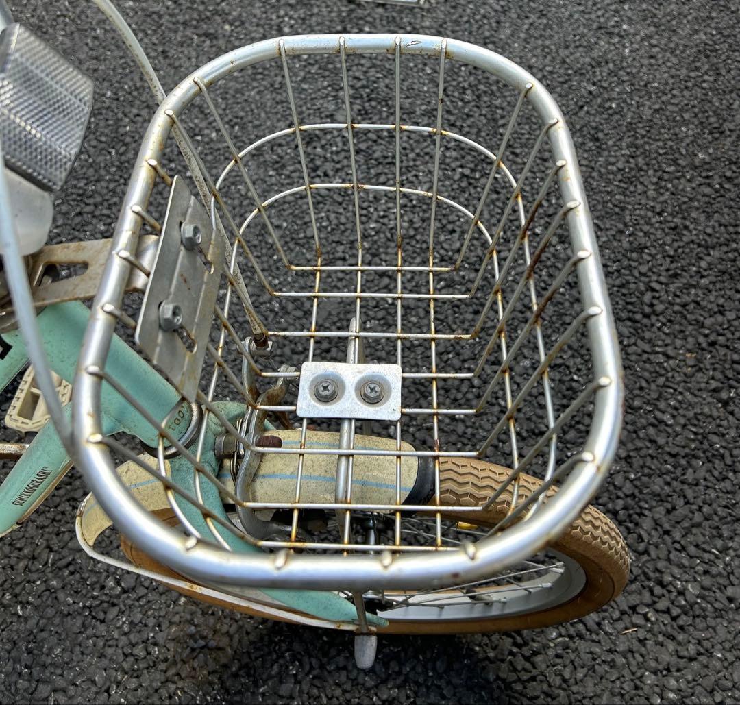【直接引き取りのみ】すみっコぐらし 自転車 18インチ 補助輪有り