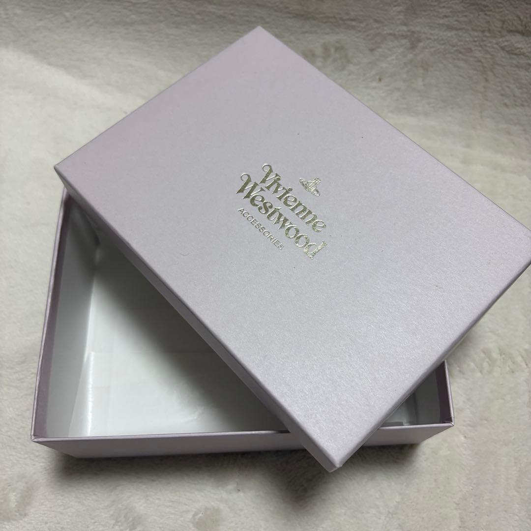 【未使用】【Vivienne Westwood】ビッグオーブ　レザー　折財布
