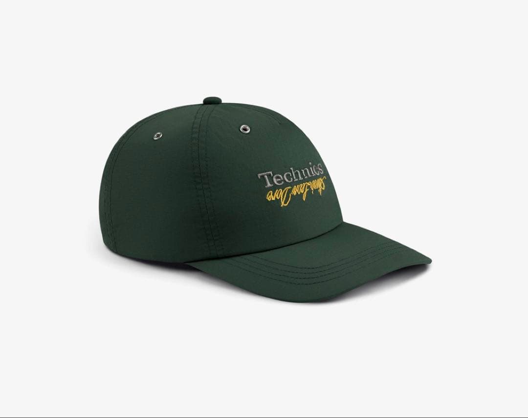 2026 ALD / Technics Nylon Logo Hat グリーン