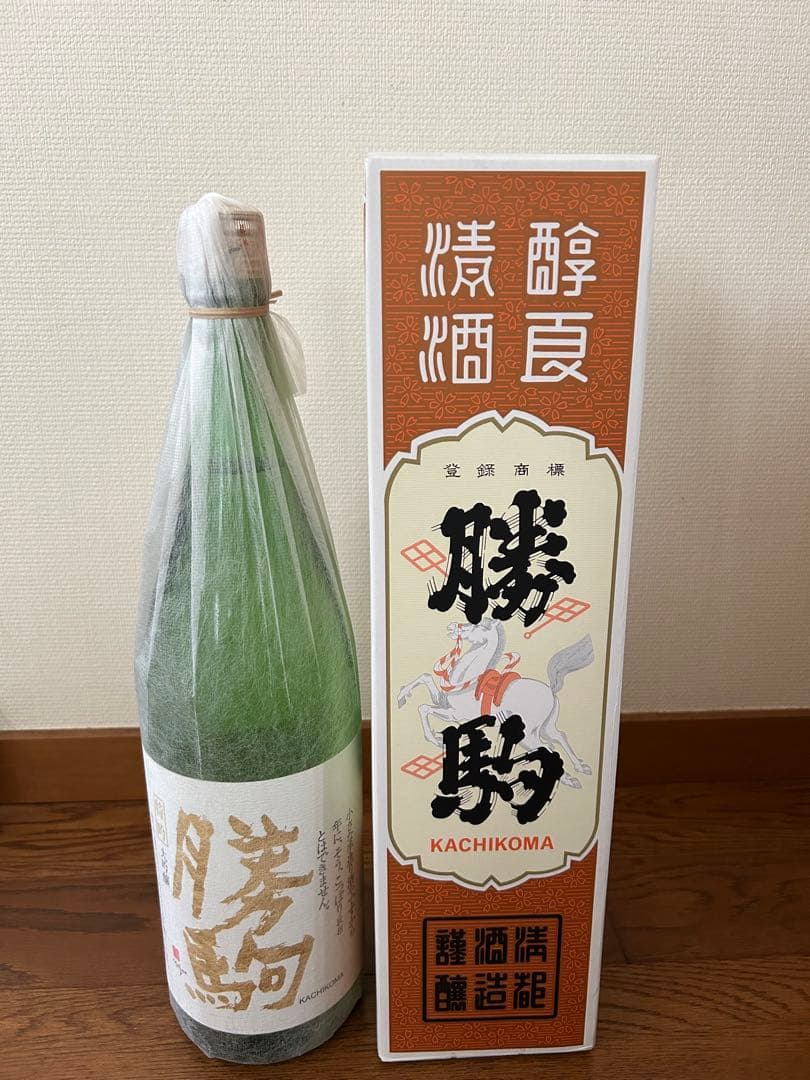 勝駒⭐︎【特吟】大吟醸1.8L 2024.10詰 化粧箱付き