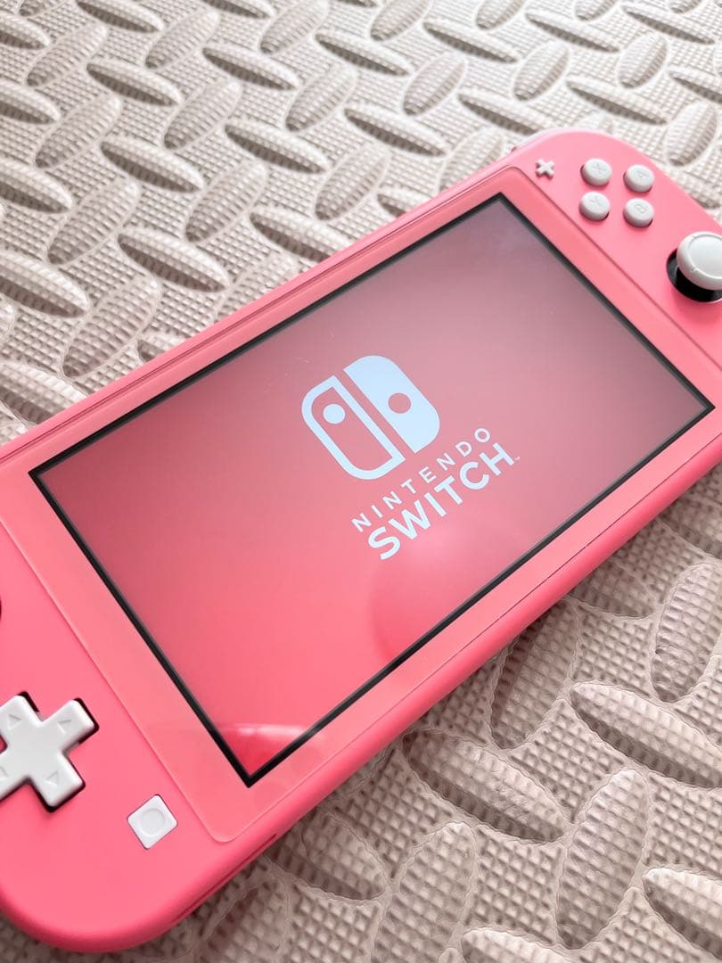 任天堂スイッチライト ピンクしずえアロハ柄 あつまれどうぶつの森 カバー&ケース