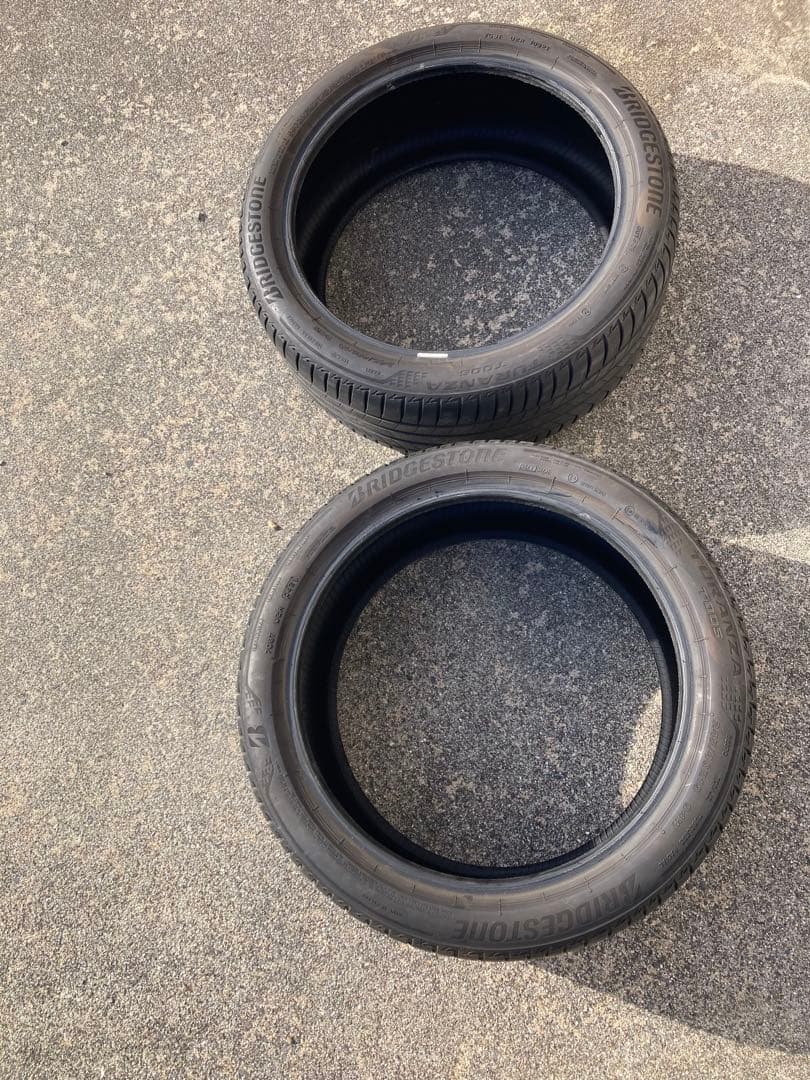 245/40R19 ブリヂストン TURANZA TOO5 8分山程度2本セット