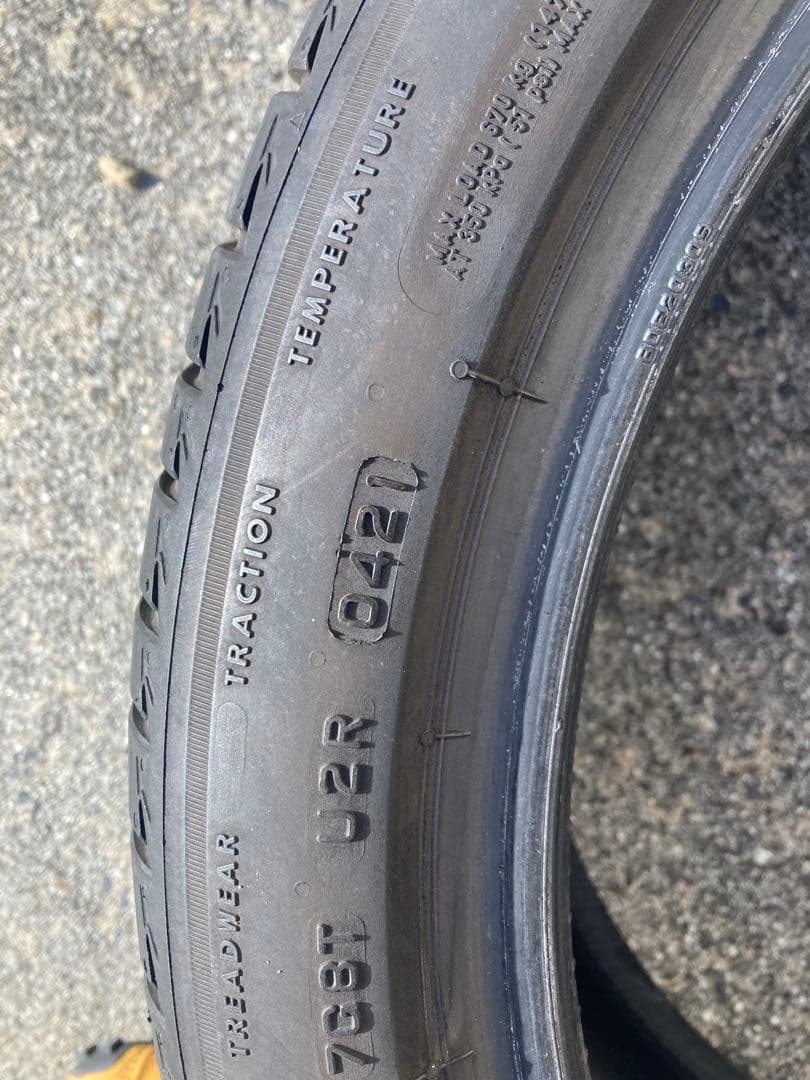 245/40R19 ブリヂストン TURANZA TOO5 8分山程度2本セット