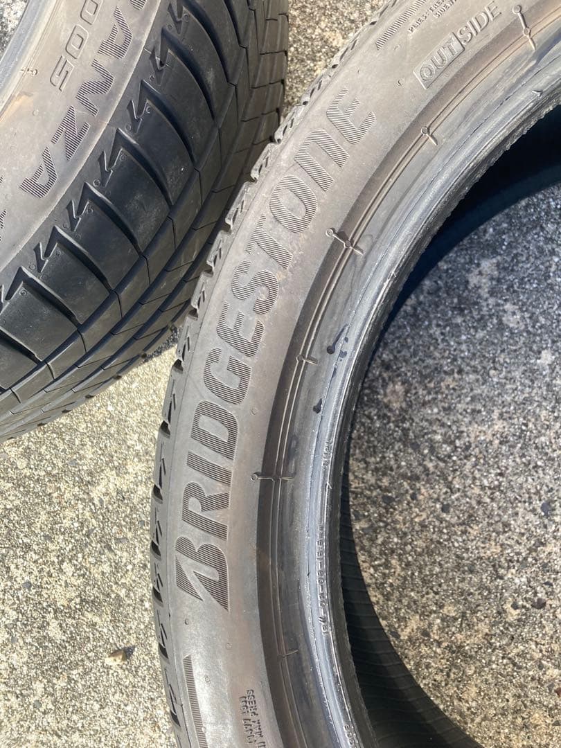 245/40R19 ブリヂストン TURANZA TOO5 8分山程度2本セット