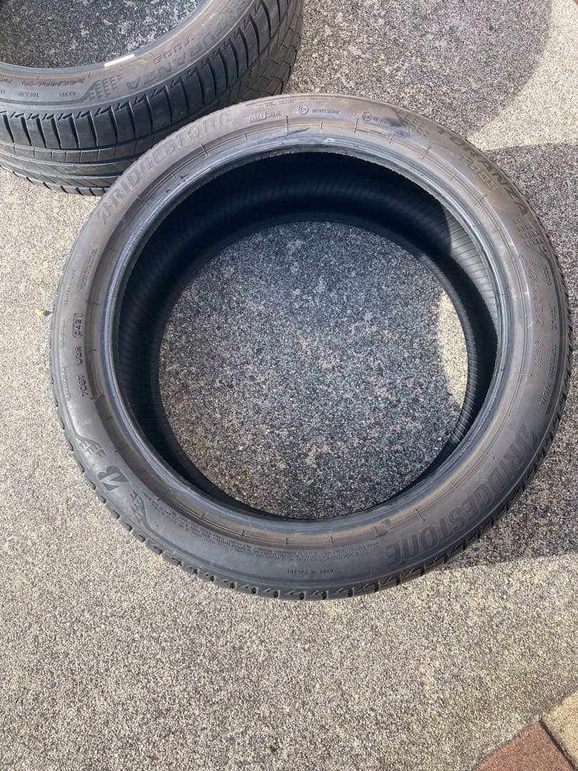 245/40R19 ブリヂストン TURANZA TOO5 8分山程度2本セット