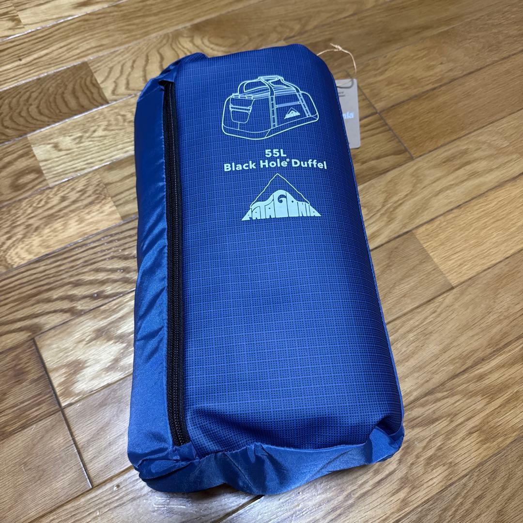 パタゴニア　ブラックホール　ダッフル　55L ブルー　新品未使用