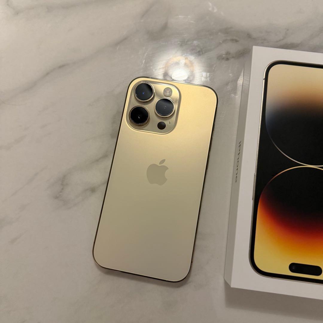 iPhone14pro ゴールド 128gb