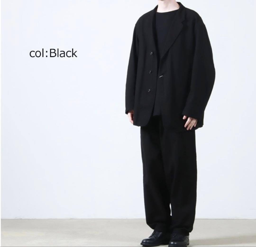 25AW 定価6万 comoli コモリ コットン ネル ジャケット 1