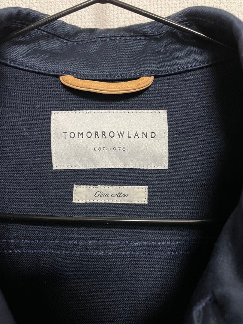 TOMORROWLAND コットンサテントラッカージャケット　Sサイズ