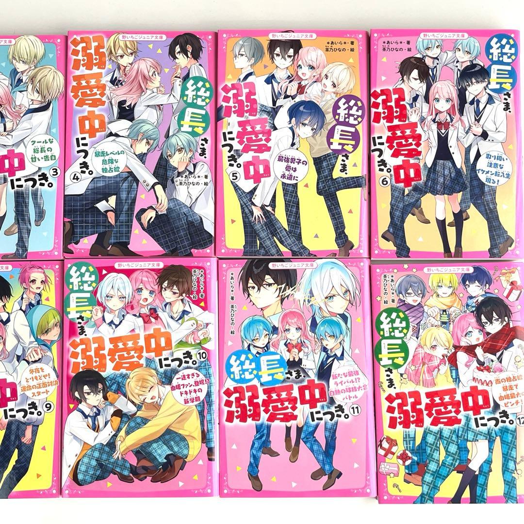 総長さま、溺愛中につき。1〜12巻セット 小説 茶乃ひなの ＊あいら＊ スターツ