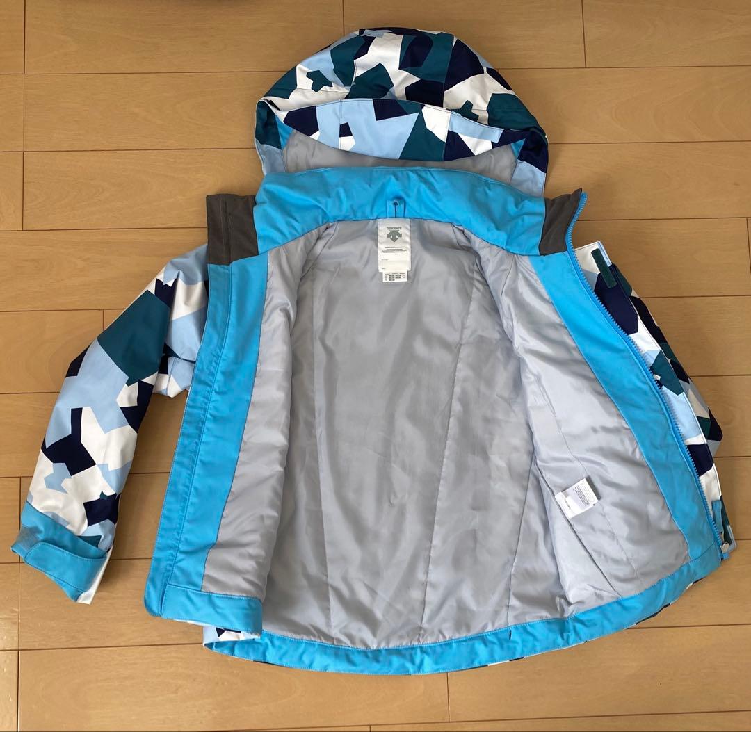 DESCENTE 子供用スキーウェア 上下セット130