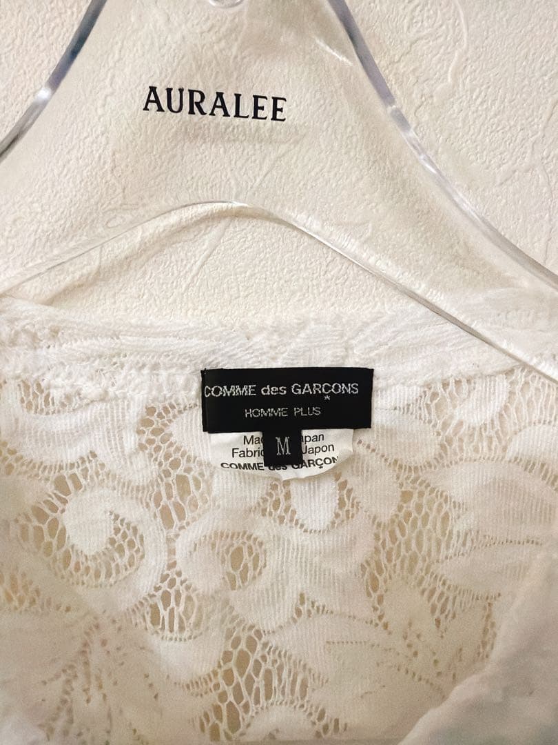 COMME des GARÇONS HOMME PLUS 25SS レースT M
