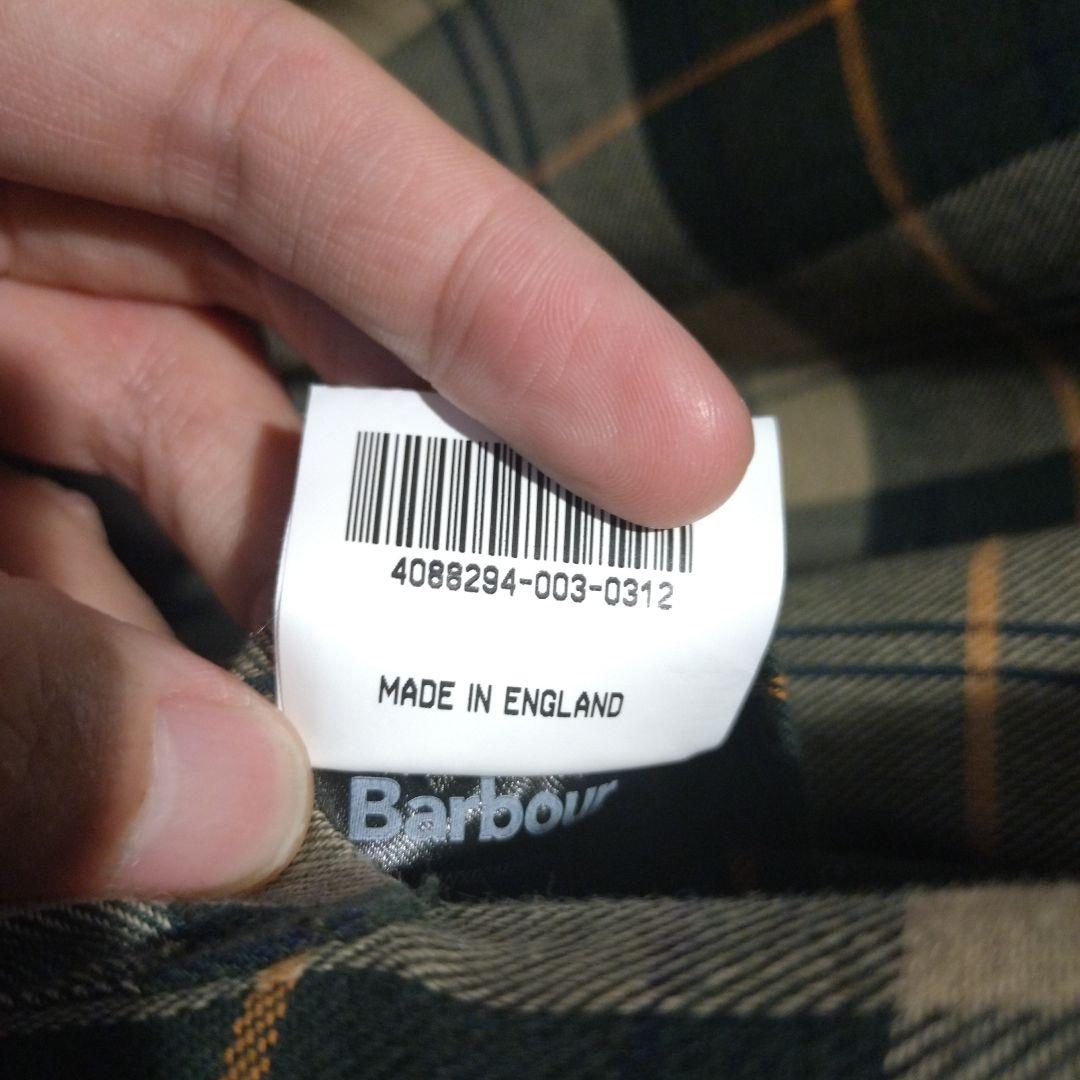Barbour XL オリーブグリーンジャケット 　イングランド製