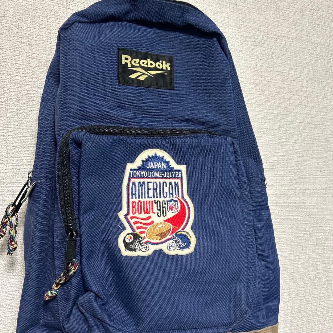 ★激レア90sデザイン★ Reebok × NFL アメリカンボール　リュック