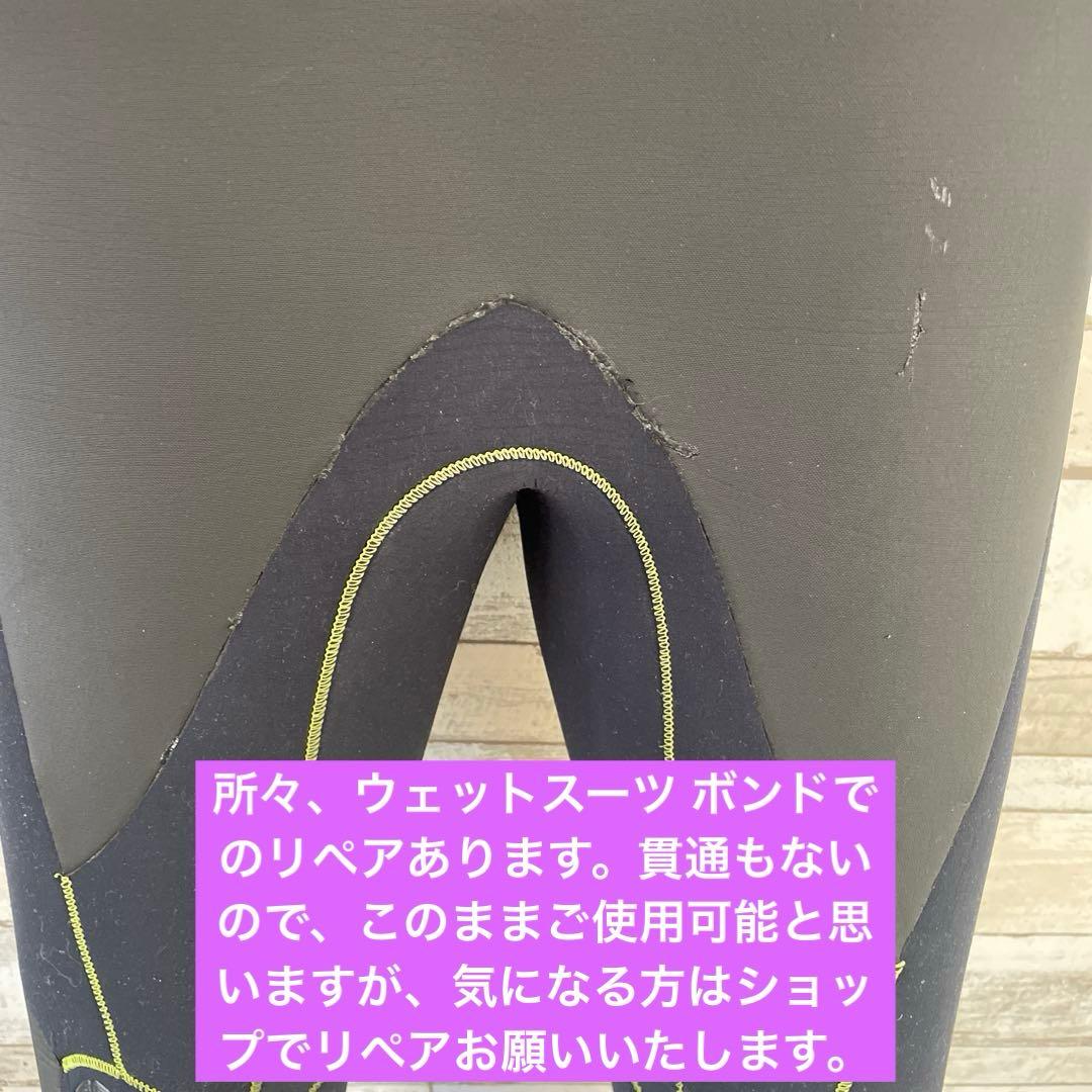【BILLABONG レディースM 160/53】セミドライ 5/3ミリ 裏起毛