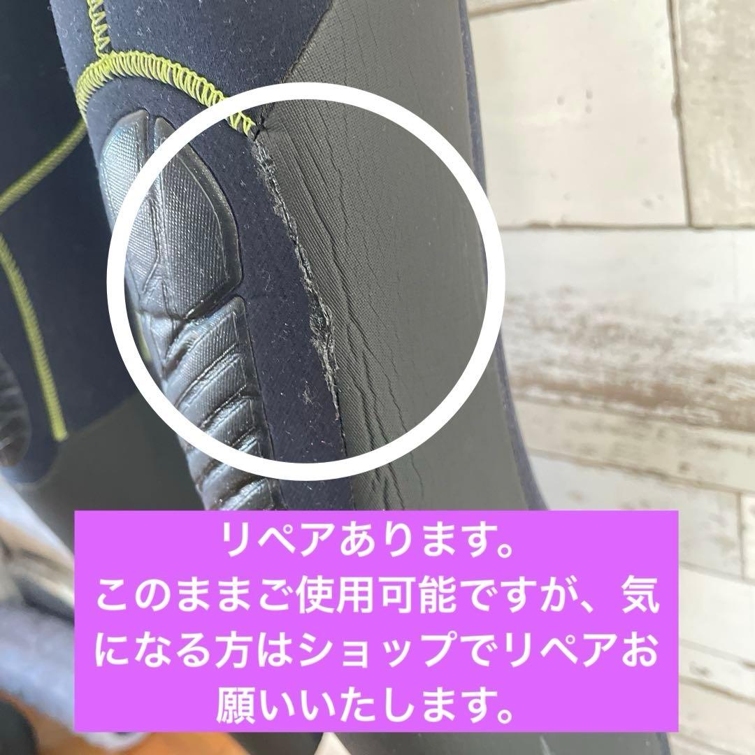 【BILLABONG レディースM 160/53】セミドライ 5/3ミリ 裏起毛