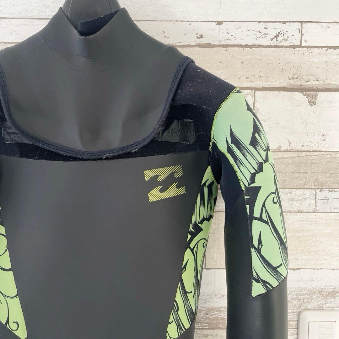 【BILLABONG レディースM 160/53】セミドライ 5/3ミリ 裏起毛