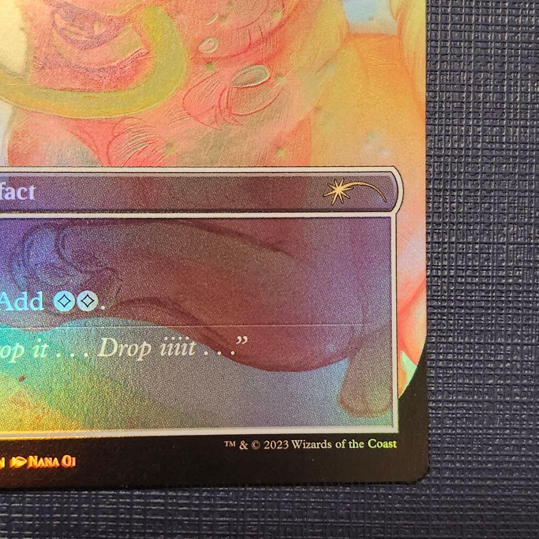 MTG 太陽の指輪 ボーダーレス Foil a1