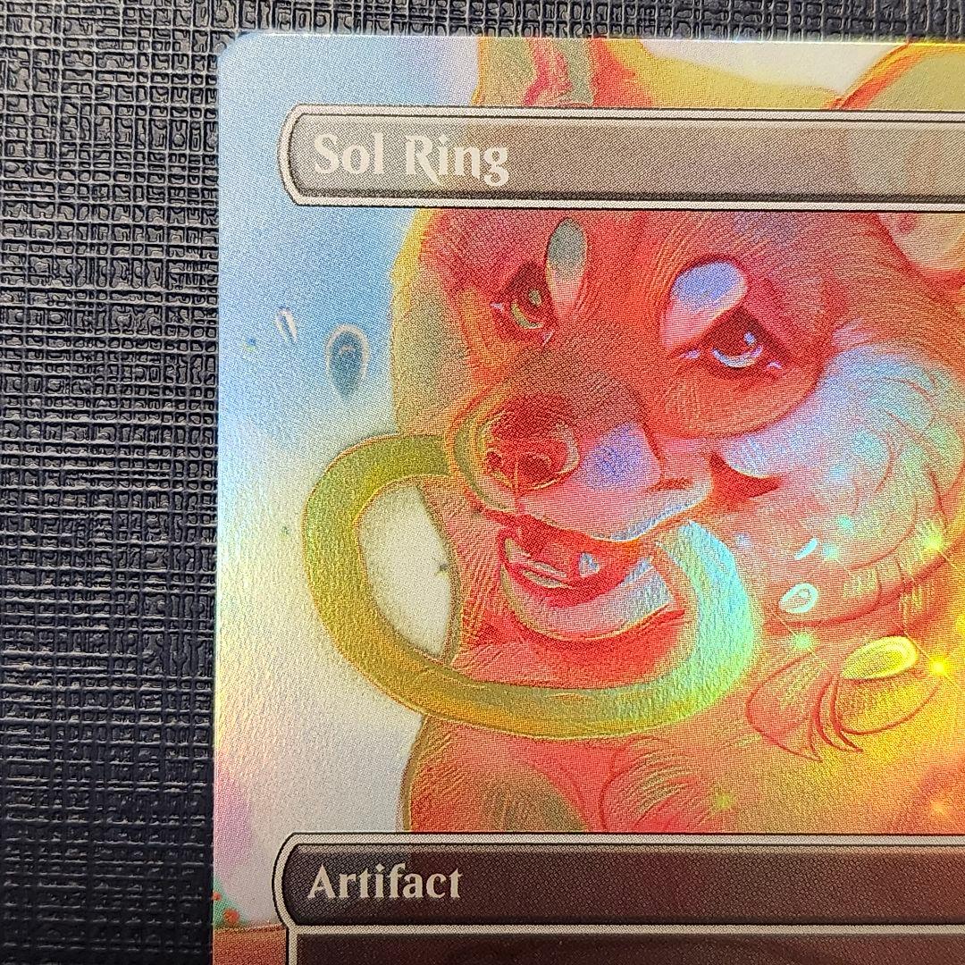 MTG 太陽の指輪 ボーダーレス Foil a1