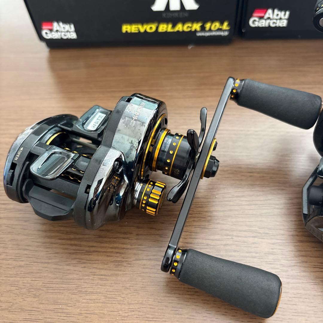 アブガルシア　Revo ブラック10セット