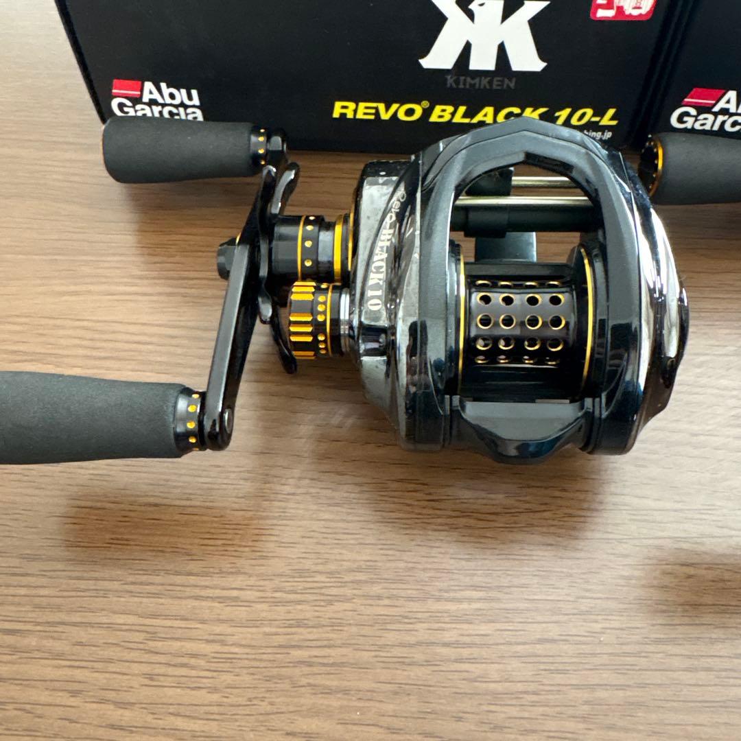 アブガルシア　Revo ブラック10セット