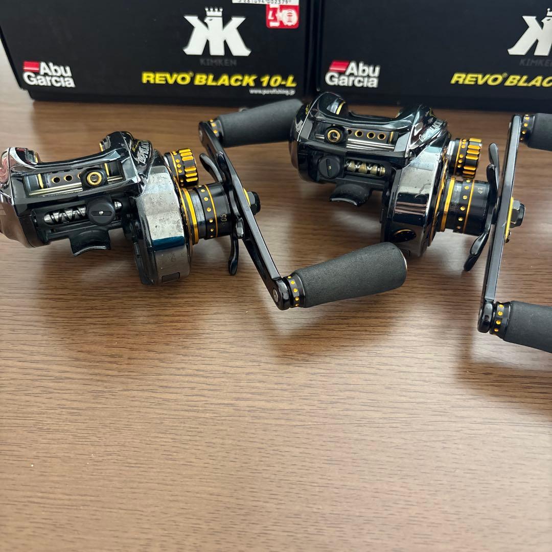 アブガルシア　Revo ブラック10セット