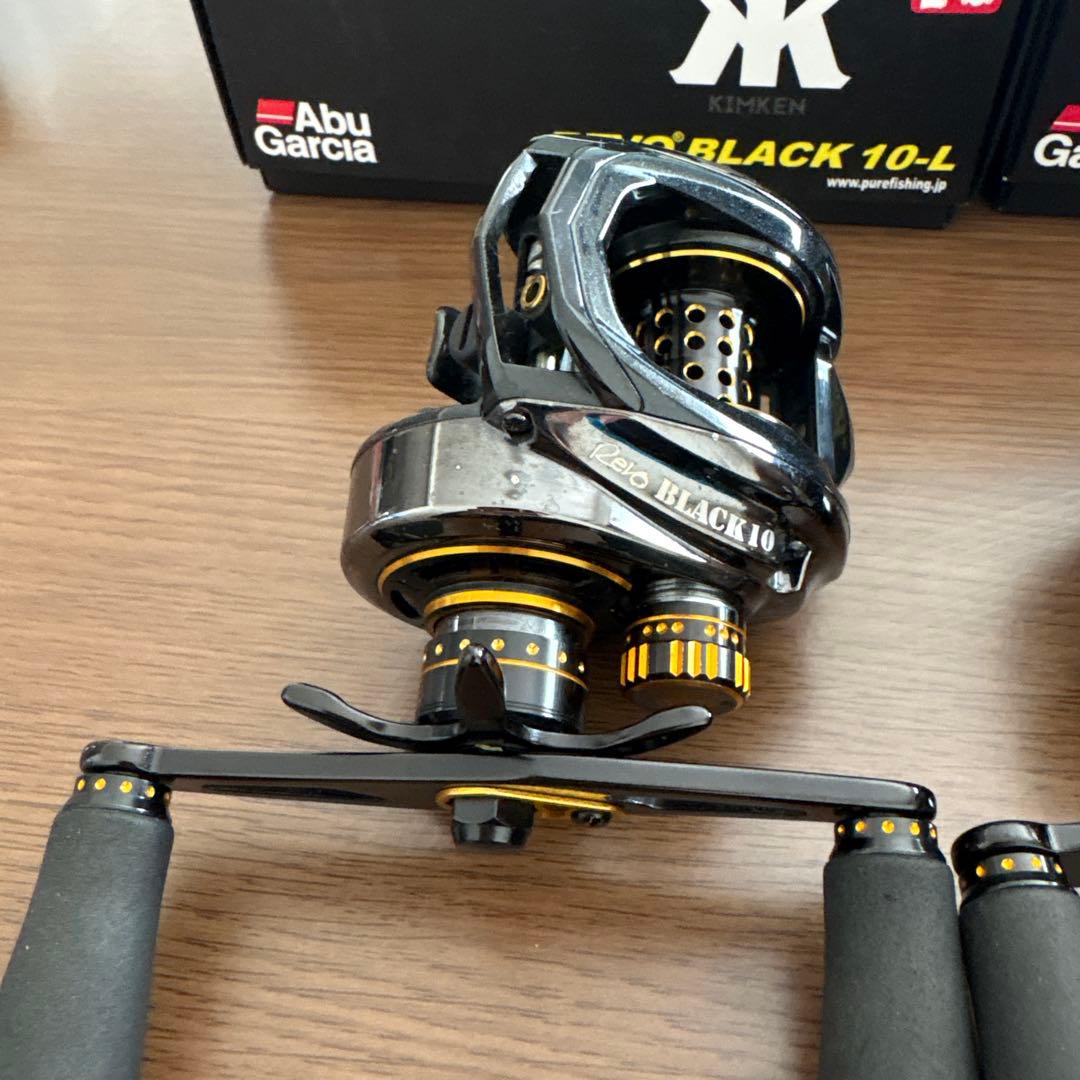 アブガルシア　Revo ブラック10セット