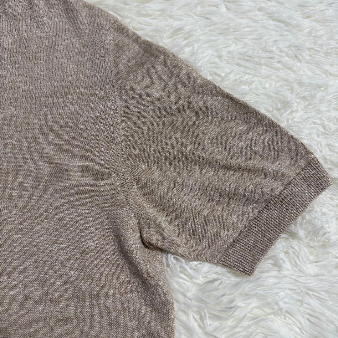 【美品】ドルモア DRUMOHR クルーネック ニットTシャツ M メンズ