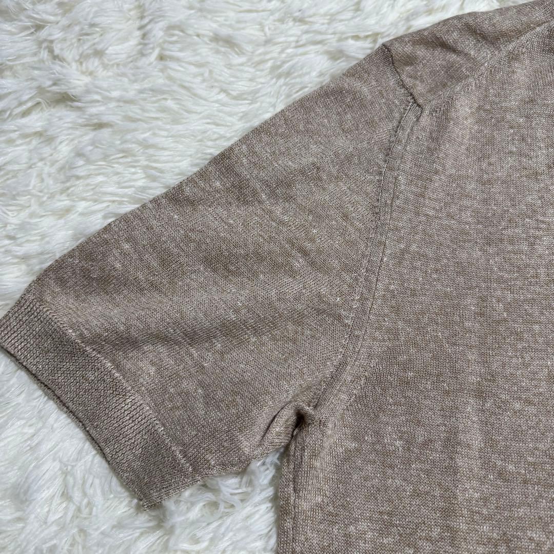 【美品】ドルモア DRUMOHR クルーネック ニットTシャツ M メンズ