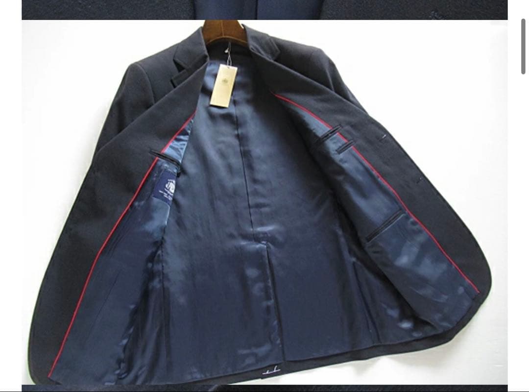 【タグ付き新品未使用】J.PRESS 紺ブレザー 金釦 総裏 A6