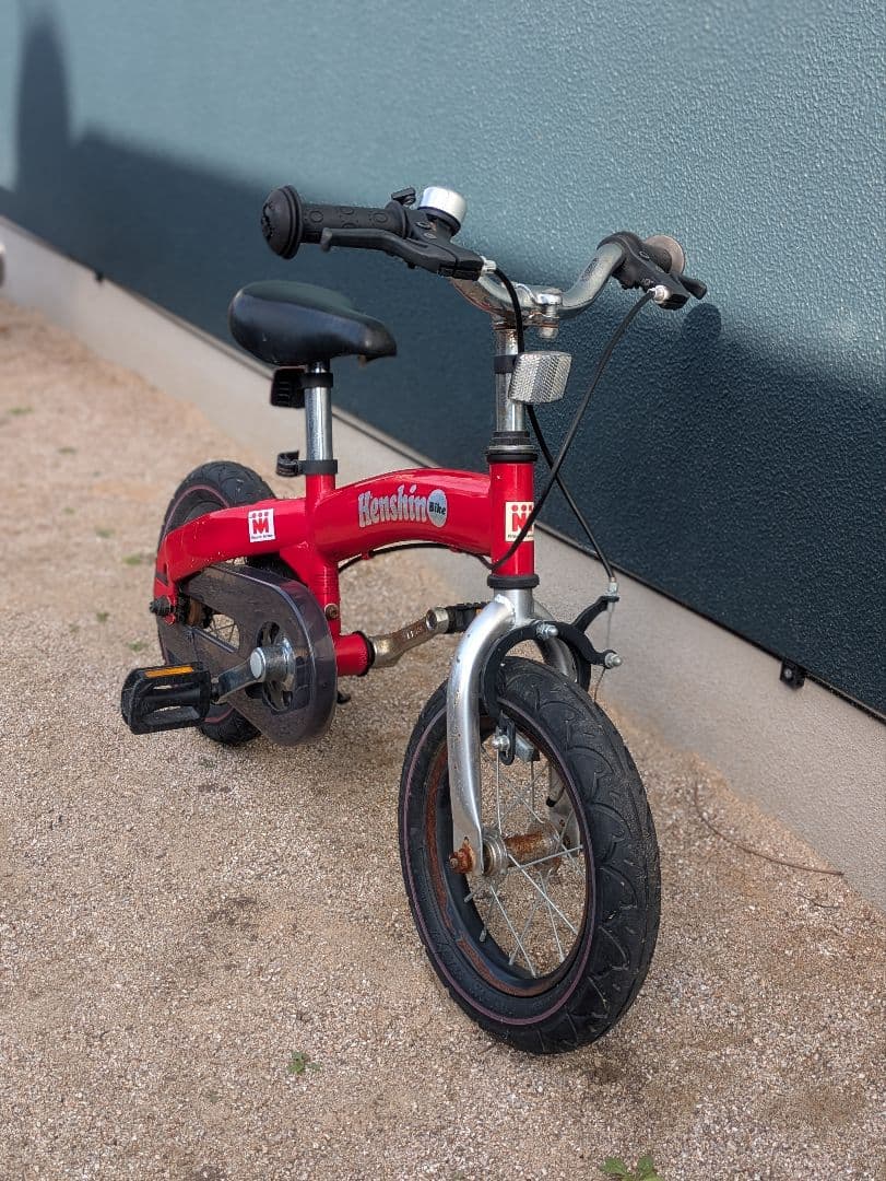 Henshin 幼児用自転車 赤
