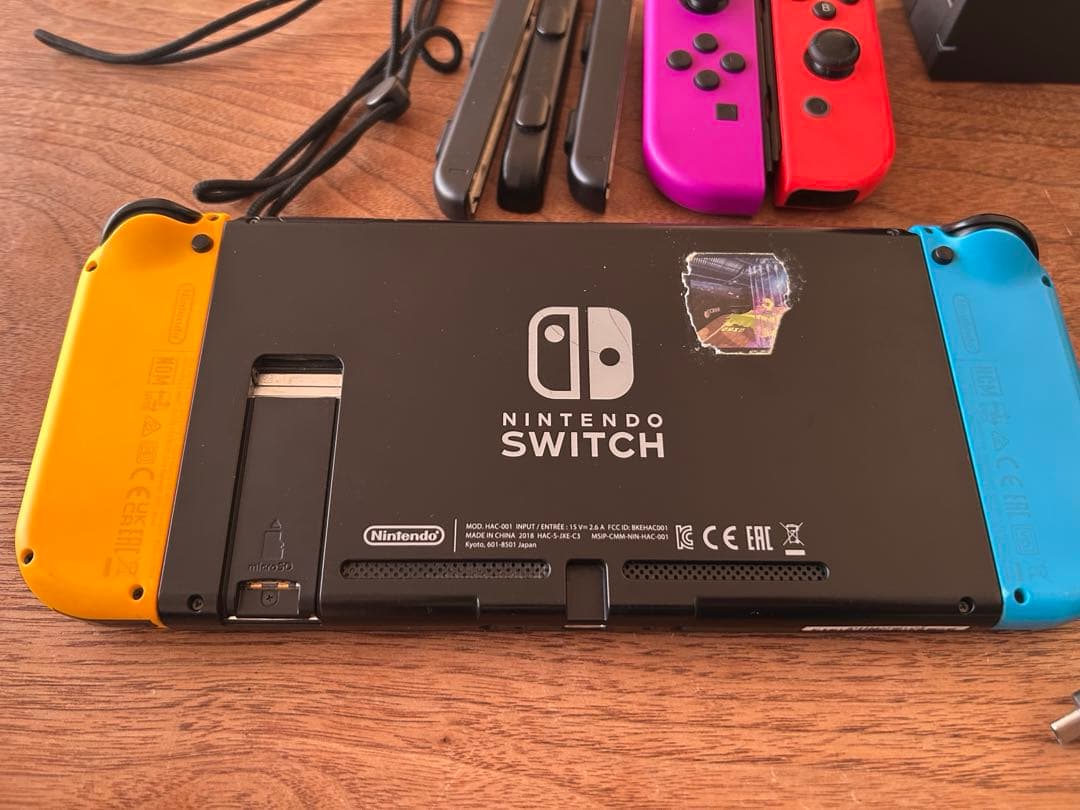 switch 本体　付属品