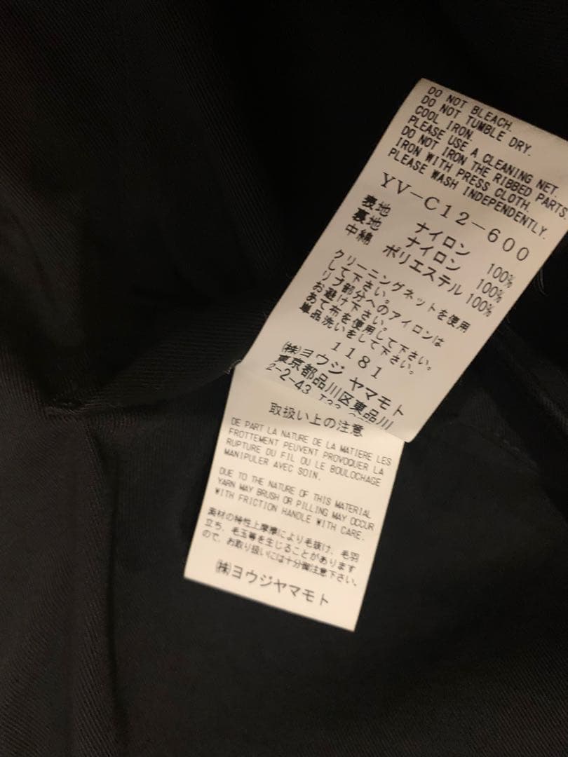 Y's ワイズ　コート　ヨウジヤマモト