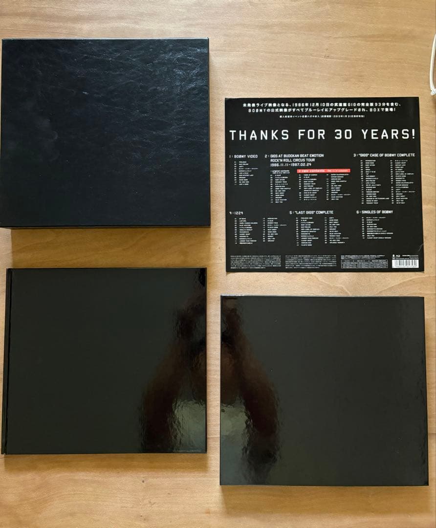 BOOWY Blu-ray COMPLETE(完全限定生産盤) 6枚セット