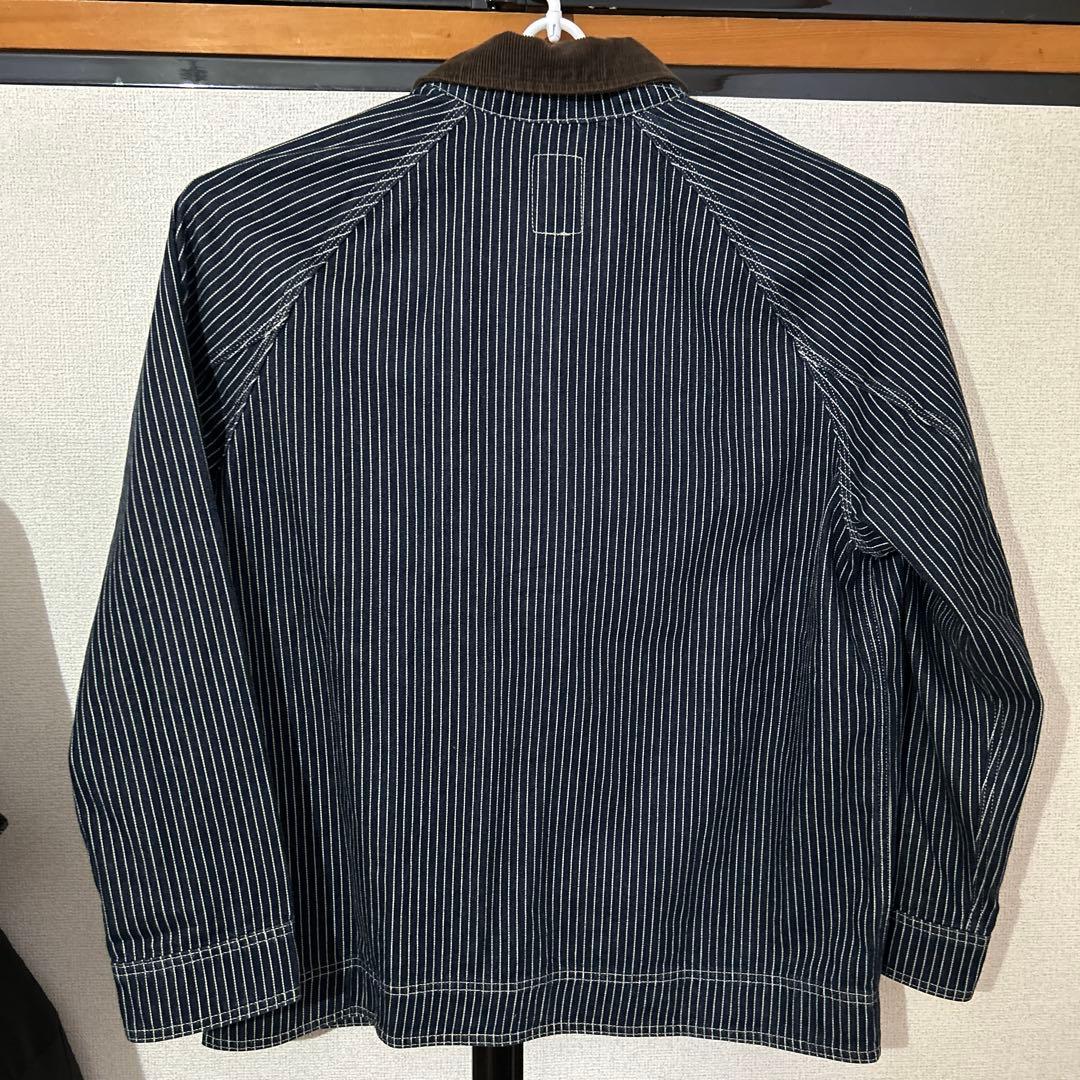 未使用品　GAP デニム ストライプ チョアジャケット　メンズ　Lサイズ