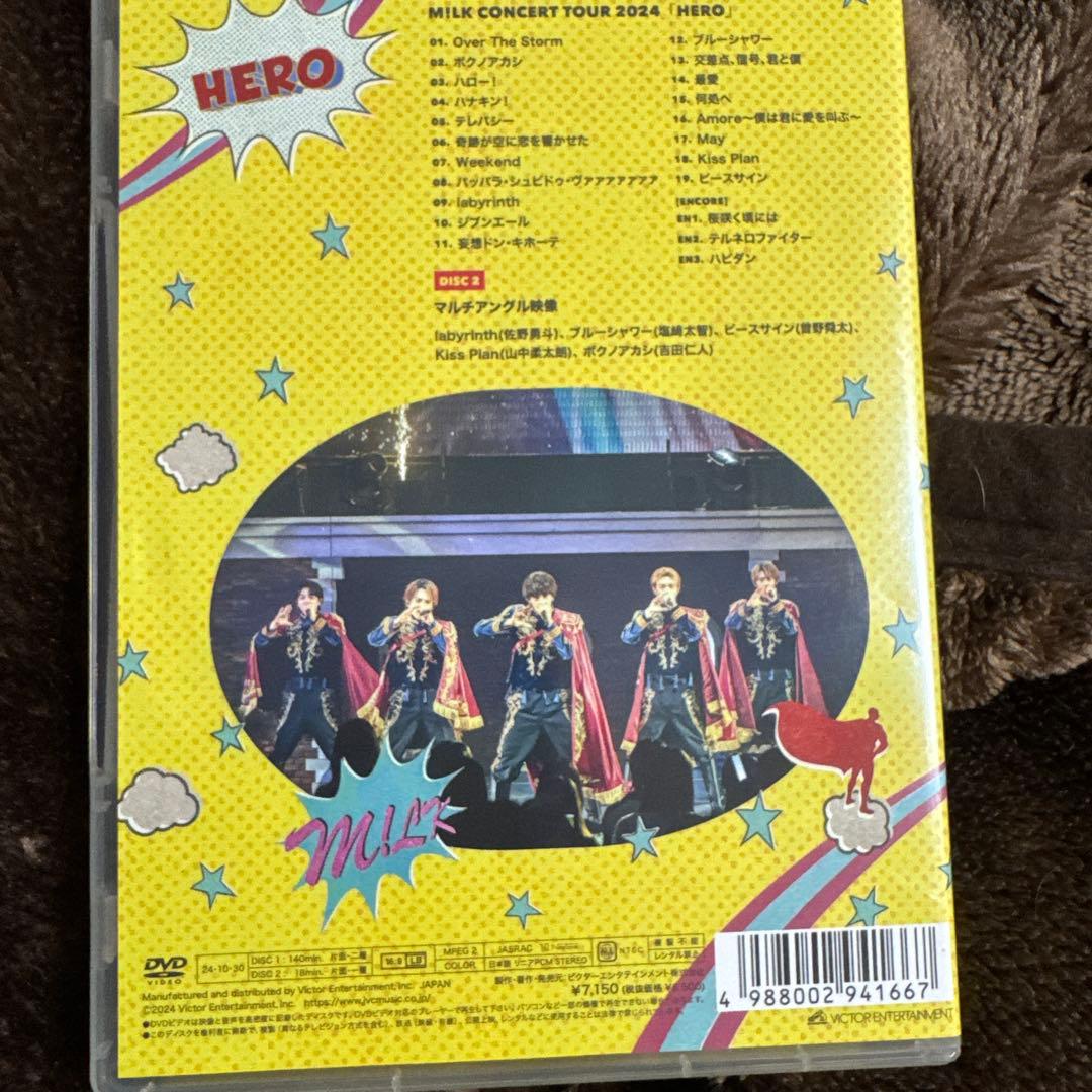 M!LK/CONCERT TOUR 2024「HERO」〈2枚組〉