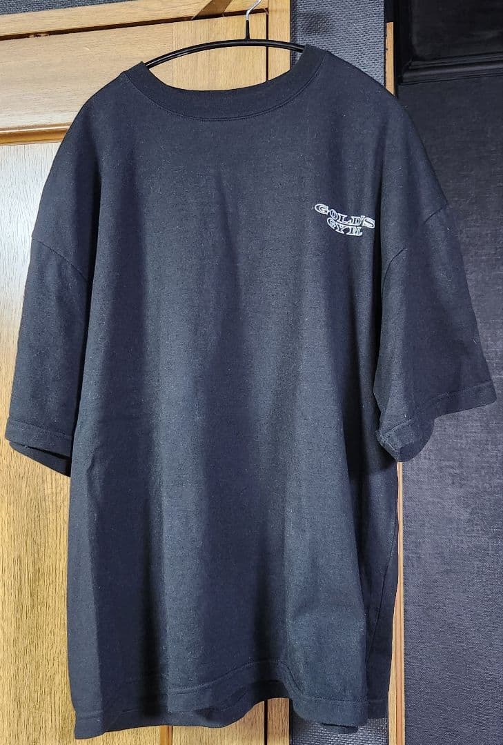 GOLD'S GYM JAPAN ゴールドジム 半袖Tシャツ 黒 バックプリント