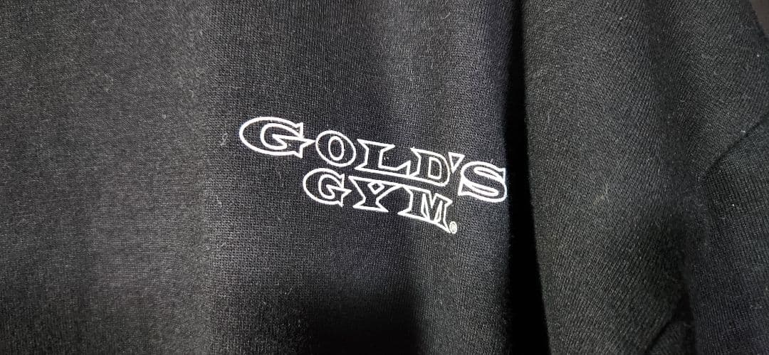 GOLD'S GYM JAPAN ゴールドジム 半袖Tシャツ 黒 バックプリント