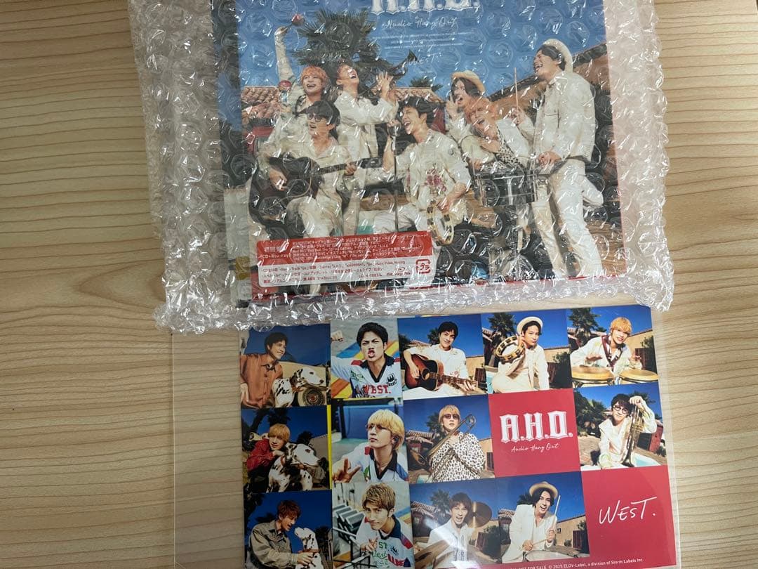 【1度だけ開封】WEST. A.H.O. 3形態 Blu-ray