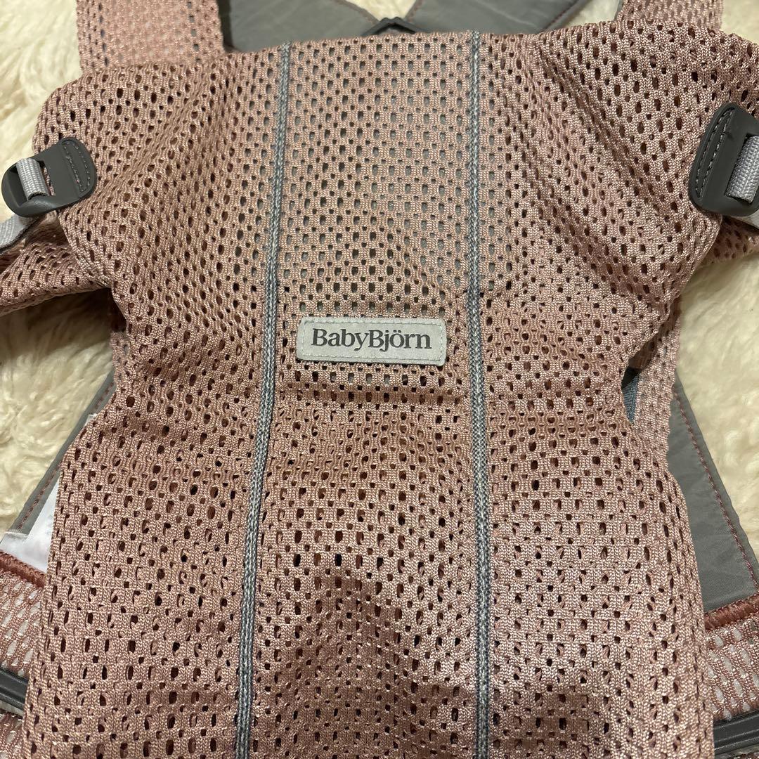 BabyBjörn ベビーキャリアミニ ピンク メッシュ